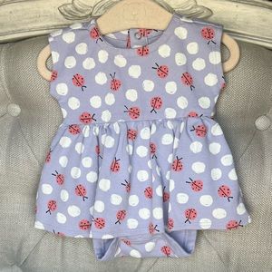 Tea collective ladybug bodysuit 0/3m